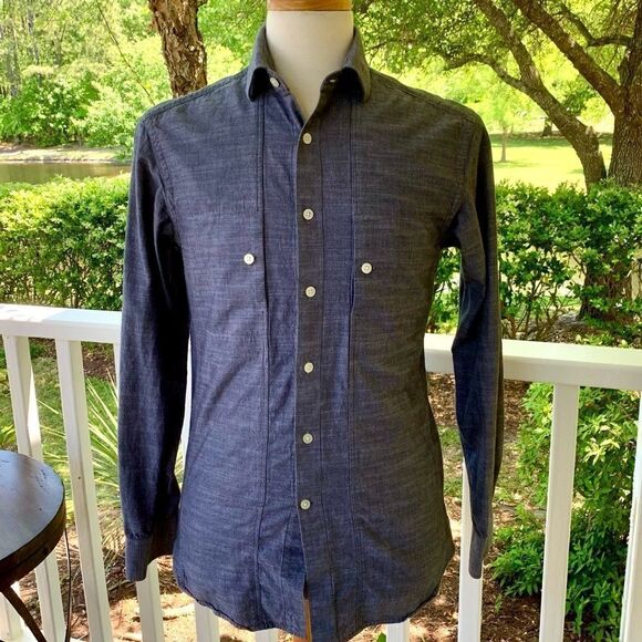 Reiss 1971 Vulture Casual Button Up Shirt. Small - Picture 11 of 11